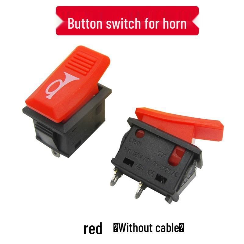 Electric Vehicle Self-Resetting Horn Switch for Three-Wheeled Motorcycles