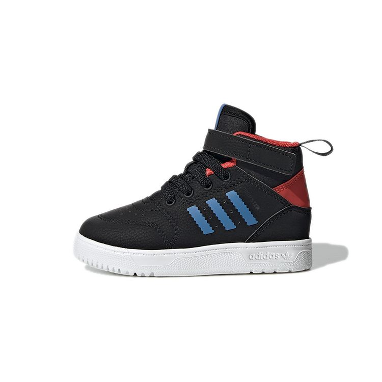 

Adidas Originals Drop Step 360 Lightweight Comfortable High-Top Walking Shoes Baby Shoes Black Red S23986 23½