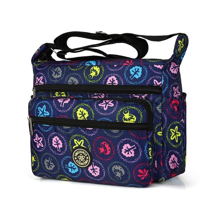 

Shoulder Messenger Bag Large Capacity Women Middle-aged Mother Bag Foreign Style Oxford Cloth Travel Nylon Messenger Bag
