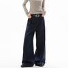 Women's Loose Wide-Leg Khaki Trousers