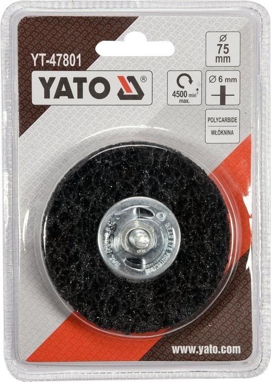 YATO 75MM NON-WOVEN DISC BRUSH YT-47801