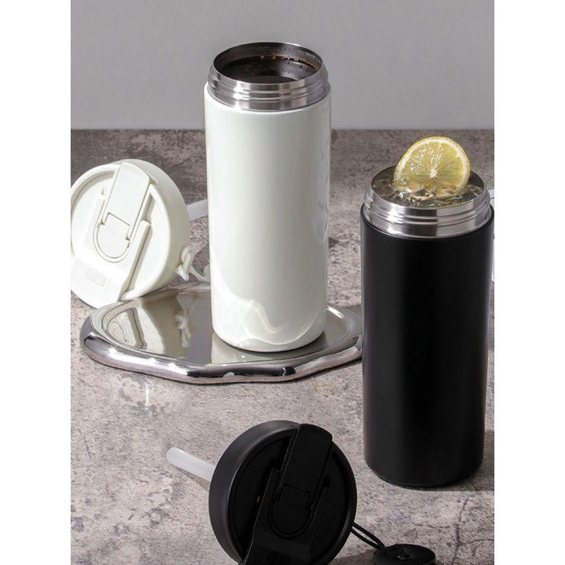 Large-Capacity Thermos Cup for Women, Good-Looking Ice Cup, Portable Car Coffee Cup, Outdoor Sports Water Bottle, Tea Cup