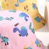 Cartoon Dinosaur Print Baby Bucket Hat Summer Outdoor Kids Boys Girls Sun Hat Cute Toddler Outdoor Beach Fisherman Cap