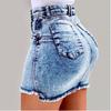 Sommer Mode Neu Allespassend Jeansrock Sexy Hüftbedeckend Jeansrock Rock Schlankmachend