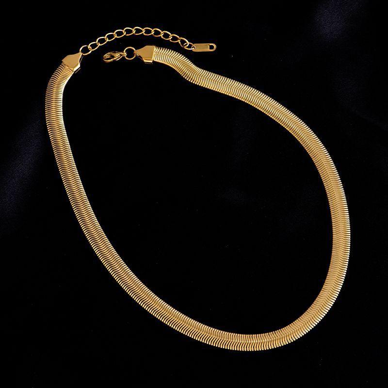 XIYANIKE 316L Edelstahl Dicke Schlangengliederkette Für Damen Punk Hip Hop 2026 Trend Party Geschenk Modeschmuck collier