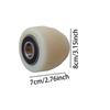 2Pcs Forklift Casters with Bearings Wheel 80mmx70mm Professional Forklift Wheel
