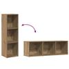 Bookshelf Artisan Oak 36 x 30 x 114 cm Engineered Wood