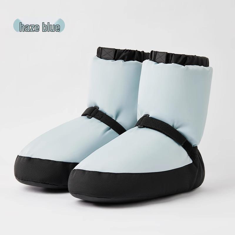 

Дорослі та дитячі теплі балетні черевики для практики - М яка підошва, Потовщена бавовна для зимових танців XS (32-35)