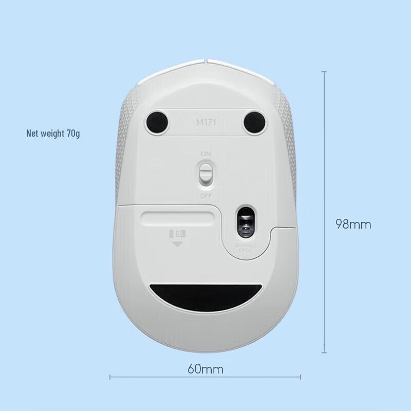 Logitech M172 Wireless Ambidextrous Mouse