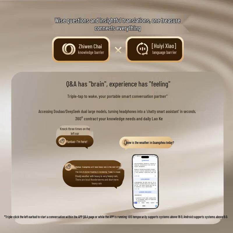 EDIFIER Lolli Clip AI Smart Open-Ear Bluetooth Earbuds