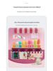 Tebaoer Kids' Digital Learning Ice Cream Box: Early Education Toy for Business and Math Skills.