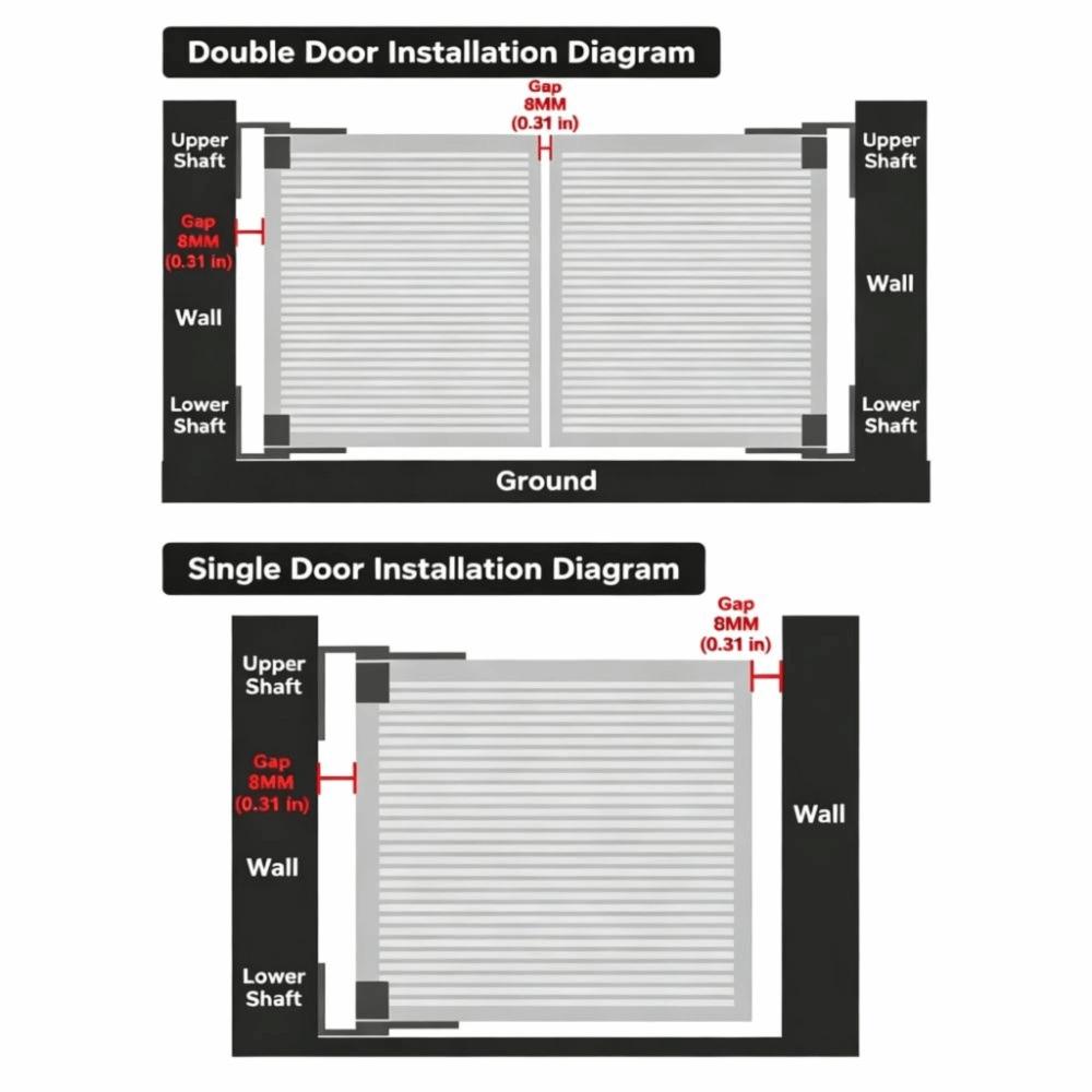 2pcs 270 Degree Rotation Rotating Pivot Hinge Stainless Steel Left Right Door Hinge Cabinets