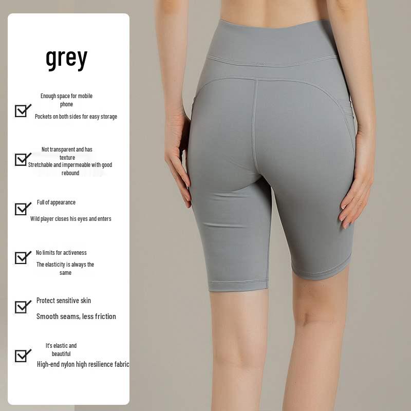 

Женские летние шорты для бега и йоги - Легкие тайтсы для фитнес-тренировок M