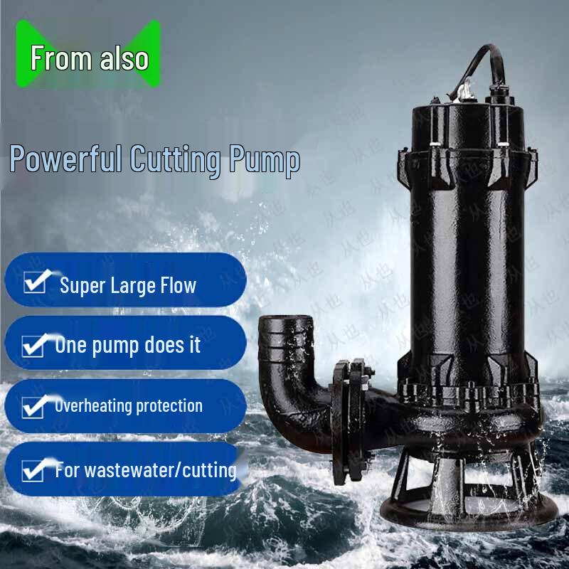 High-Flow Flood Control Sewage Pump