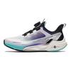 Anta Kids Victory Lite Comfortable Casual Shock Absorbing Wear Resistant Breathable Low Top Running Shoes Kids sneaker White Blue 312425513-2