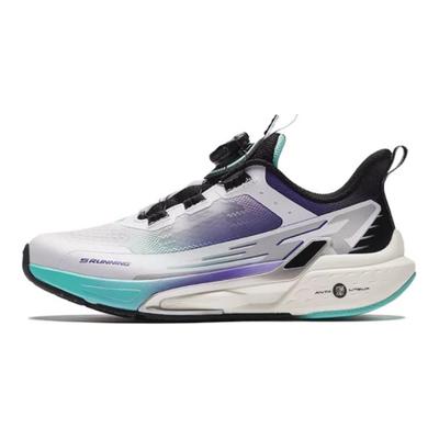Kids Victory Lite Comfortable Casual Shock Absorbing Wear Resistant Breathable Low Top Running Shoes Kids Sneaker White Blue 312425513-2