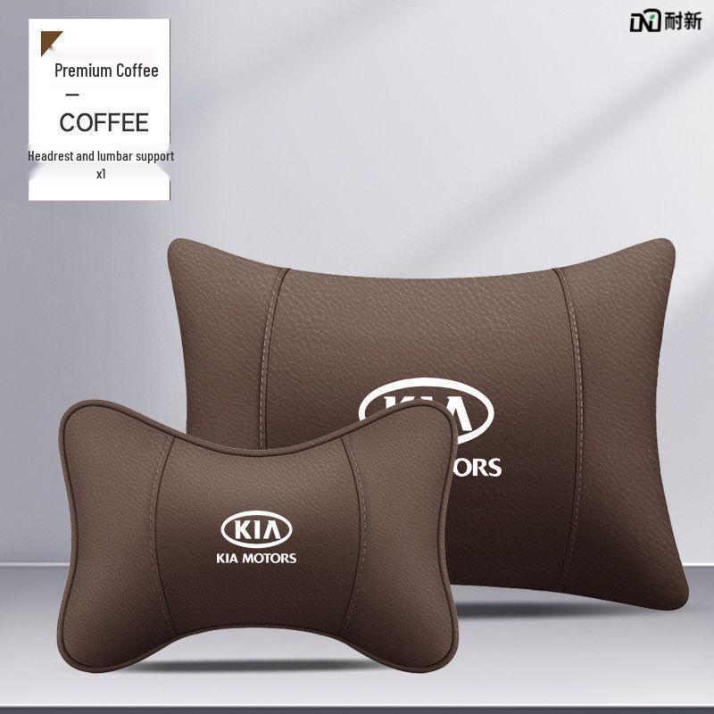 Compatible Headrests and Lumbar Support for Kia K3, K2/K4/K5, Sportage, and Elantra.