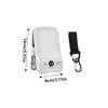 Digital Display Solar Camping Clip Light Long-Lasting Lighting Ultra Long Endurance Portable Camping Light Rechargeable