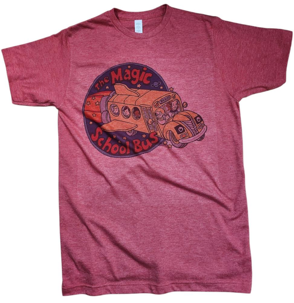 The Magic School Bus 90039s Vintage TShirt peach Unisex T-Shirt XXL