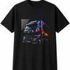 HGV Lorry Retro Mens Womens T-Shirt Vintage Unisex Novelty Gift Tee Funny
