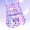 New Sanrio Kuromi My Melody Cinnamoroll Polyester Student Bag Regular Women's Purple/Pink KT0236B