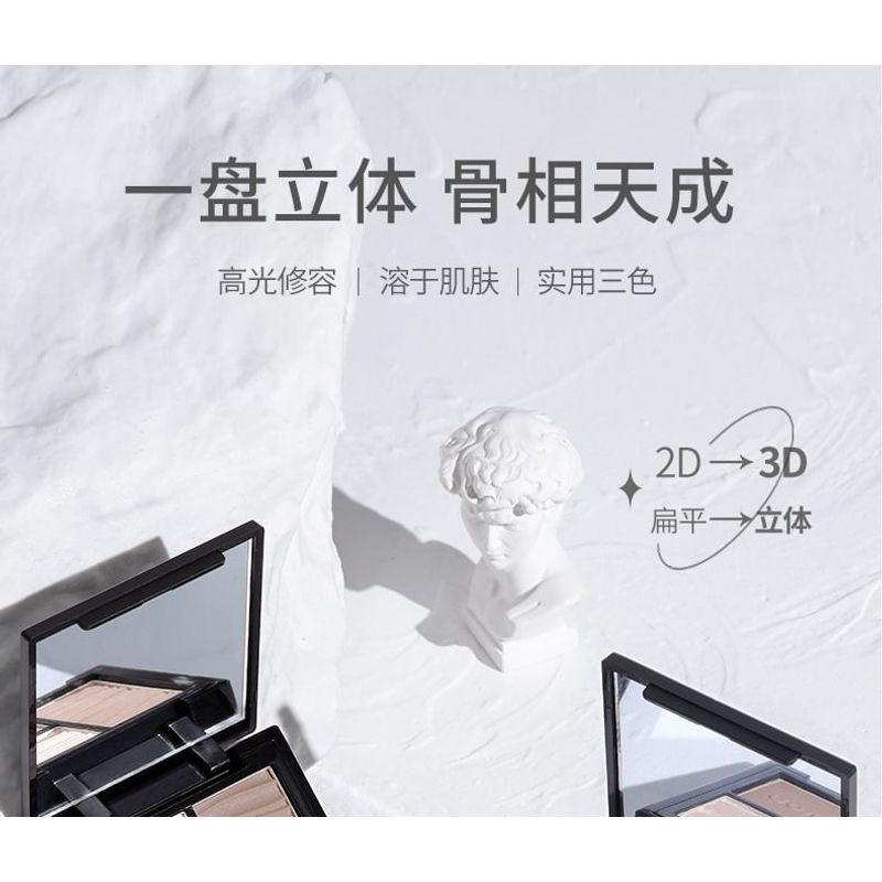 NOVO - 3 Farben Multi-Effekt Contouring Palette