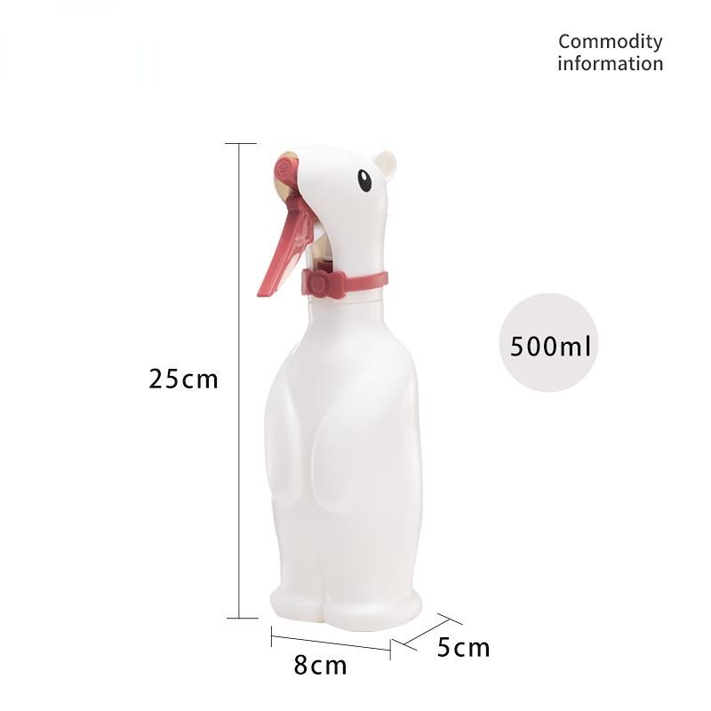 

1 шт., лейка для белого медведя, ручная работа, 500 мл, лейка, лейка, дезинфекционная лейка Polar bear