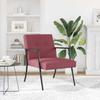Armchair Burgundy Fabric