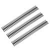 10PCS 34 Hole Binding Spine Plastic Split Loose Leaf Rings Detachable Binding Loop 12mm Diameter