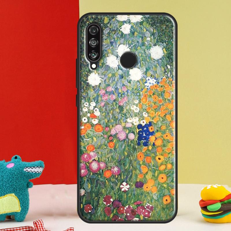 Oil Painting Art For Huawei Nova 12i 12s 11i 5T 9 10 SE Y91 Y90 Y60 Y70 Y72 Y61 P60 Pro P20 P40 P30 Lite Case
