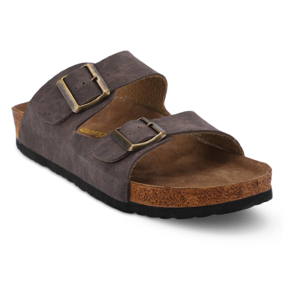 

LENS-Brown Nubuck Men s Slippers 42 коричневый
