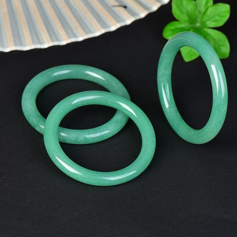 Přírodní ledové druhy fialový nefritový náramek módní kouzlo smaragdový náramek nefritový náramek dámský dárek