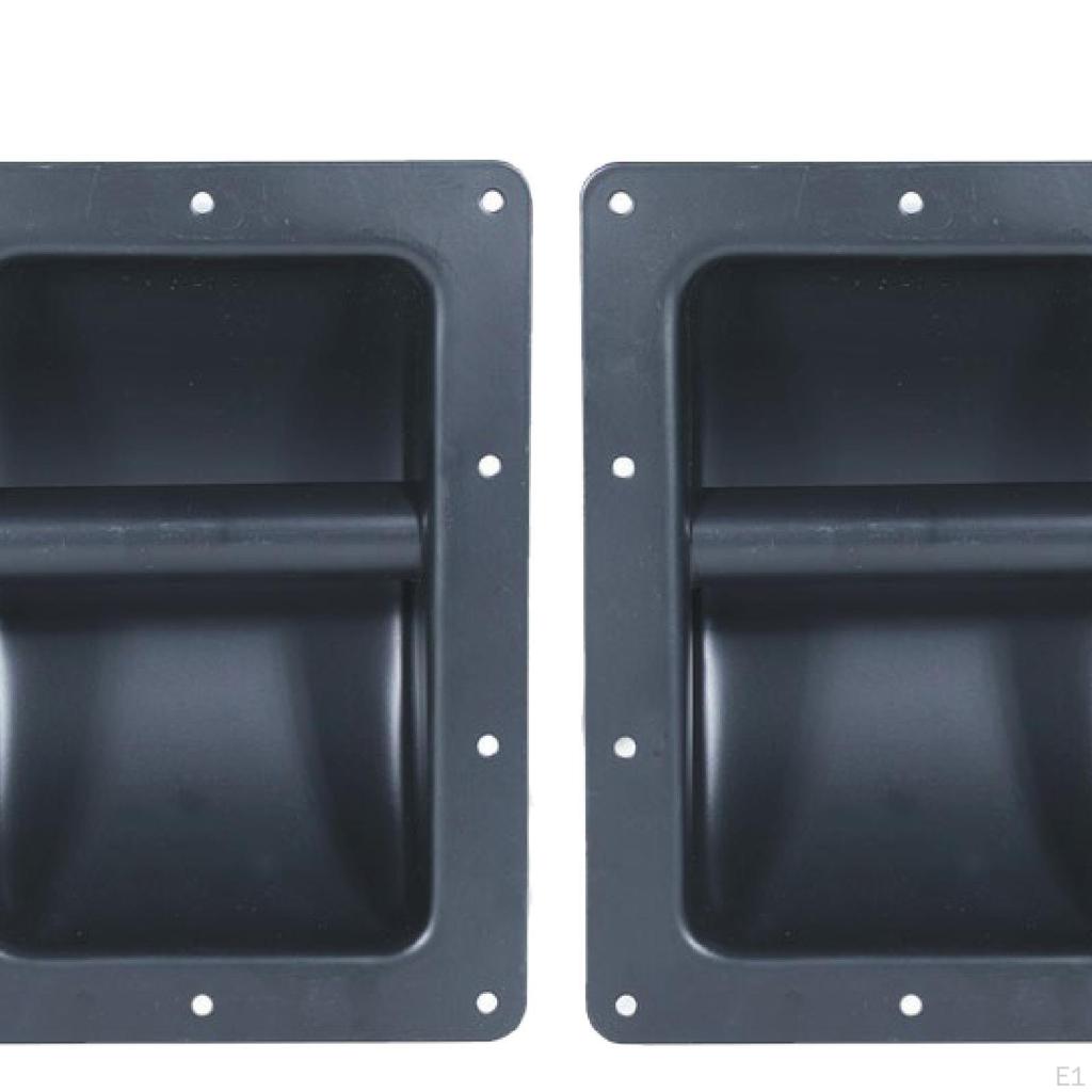 2 Pieces Speaker Cabinet Handles Heavy Duty Supplies Grasp Side Handle Lightweight Loaded