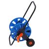 Garden Hose Reel Cart Portable HandPush Water Pipe Storage Rack Organizer for G1 2 50m Tube