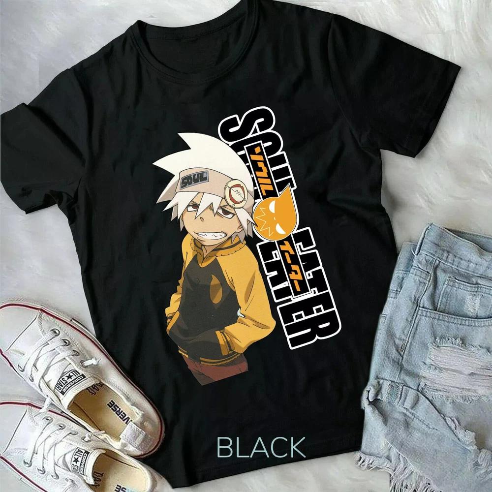 Soul Eater Evans Tshirt Anime Soul Eater New TShirt Black S