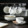 European Luxury Ceramic Coffee Cup & Saucer Set