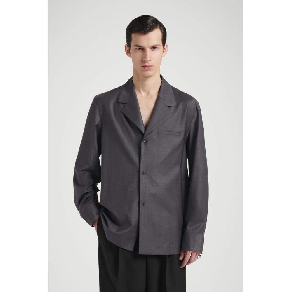 

Cos Japan Notch Lapel Shirt graphite/XS