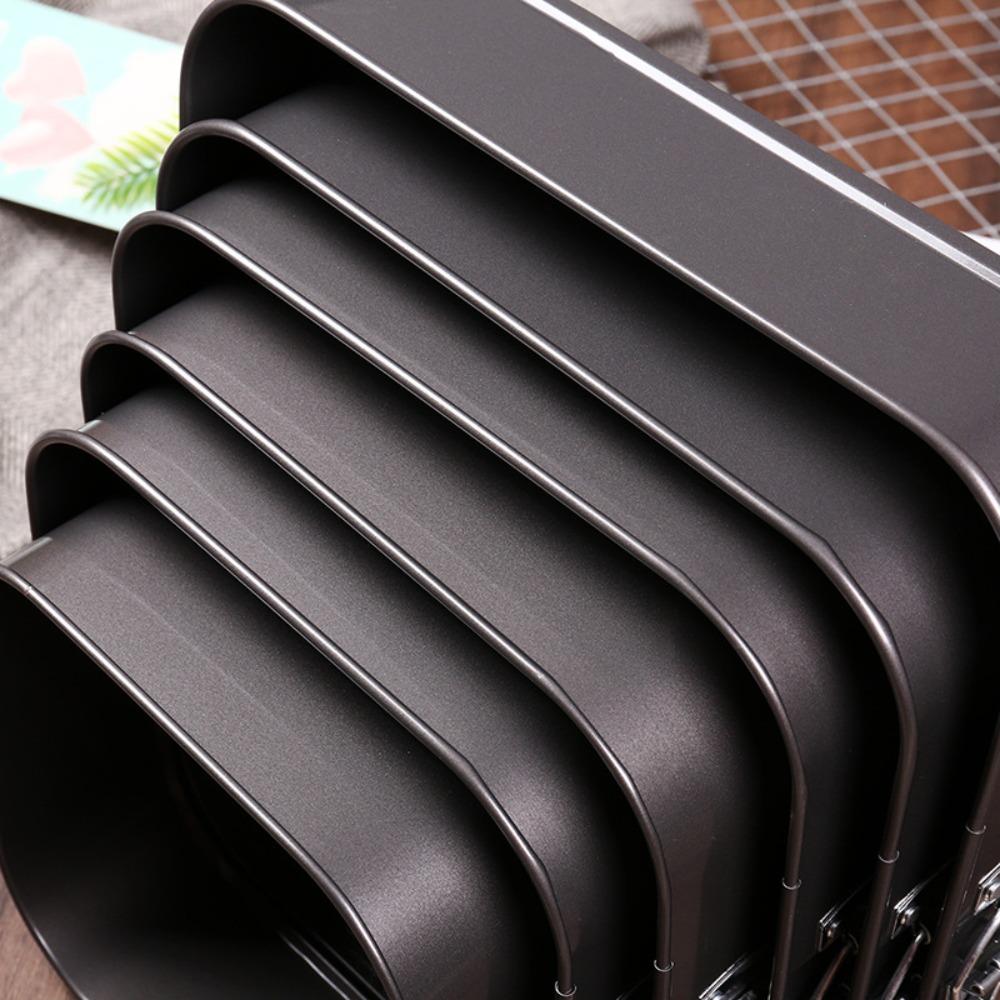 Non-Stick Baking Tray Removable Bottom Tiramisu Mold Baking Tools Square Cake Pan  Bread