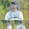 Hat Mesh Net Anti Mosquito Insect Bee Net Head Face Neck Hat Cover Net Summer Fishing Cap Mesh Protect from Mosquitoes for Hunters Hikers Campers