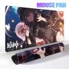 Extended Anime Kawaii Hu Tao Mousepad Non-slip Rubber Gaming Genshin Impact Mouse Pad Keyboard Professional Rugs Computer Carpet