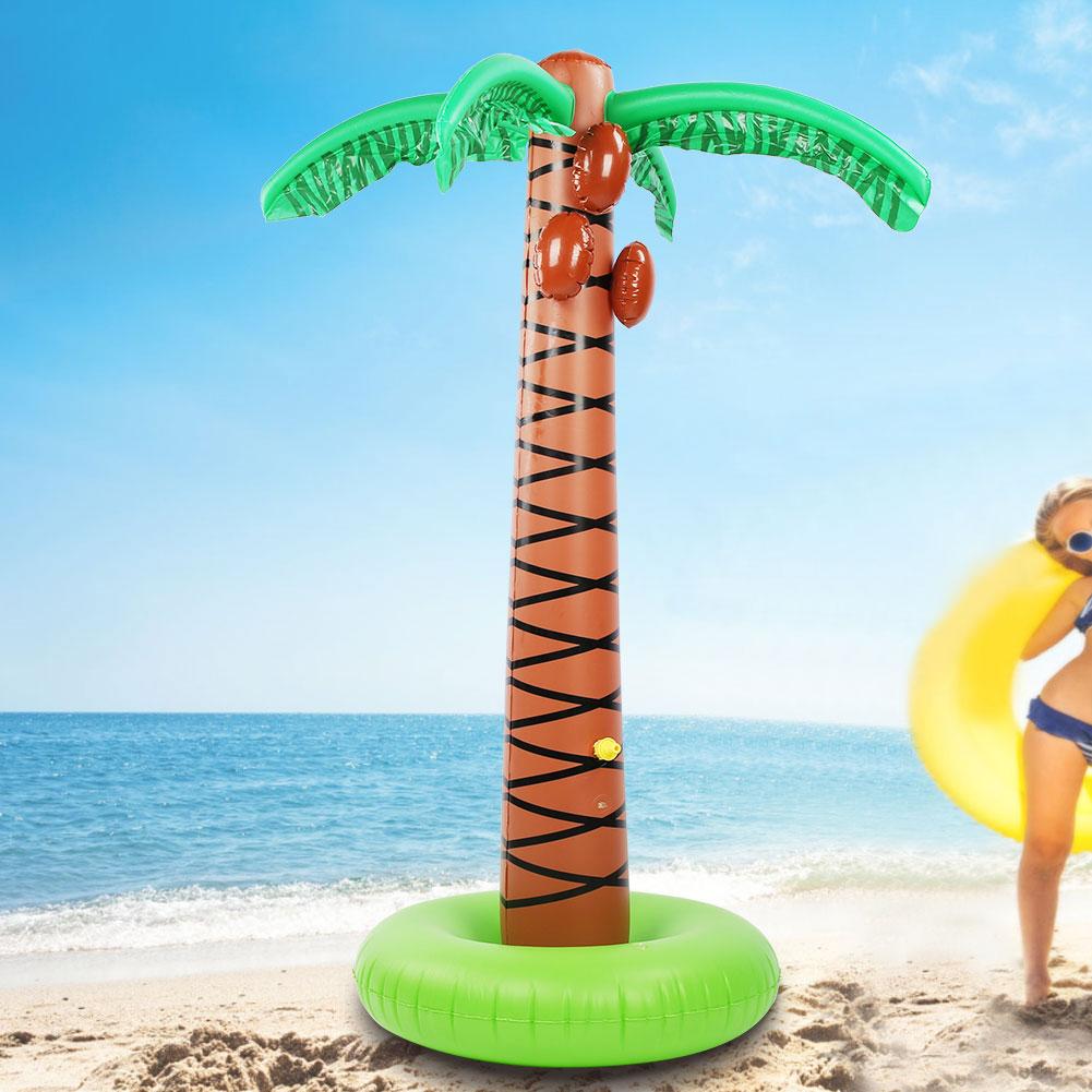 Inflatable Palm Tree Kids Spray Water Outdoor Toy Summer for Lawn Garden Pool Party DecorationPalm Tree Type