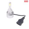 1Pc Car Bright H4 H7 H1 H3 Led Front Fogs Lights Lamps Beads 8000Lm Cob Chips With Cooling Fan Longer Lifespan