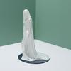 Anti-break Decor Ornament 3D Printed Veiled Goddess Sculpture Mysterious Female Figurine with Robe