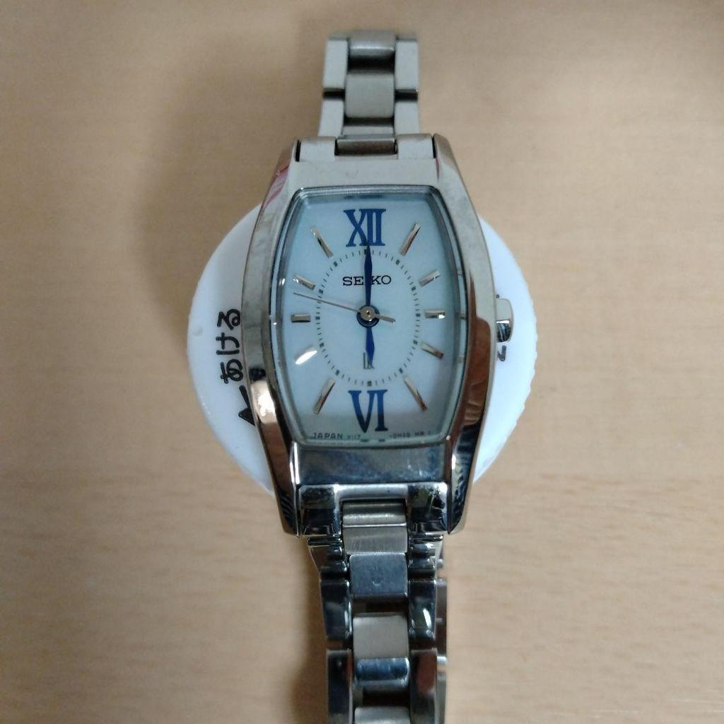 Used SEIKO Lukia Solar Tonneau Shape, Working Condition