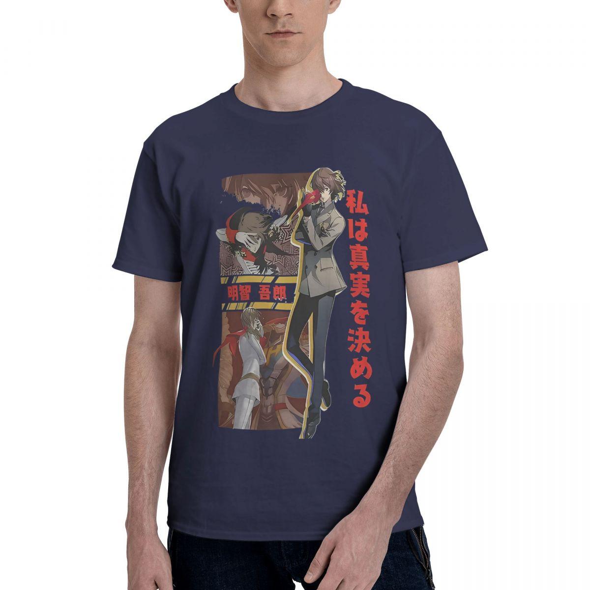 

Personas 5 Goro Akechi 1 100 Cotton Casual Breathable Confortable T Shirt Mens Clothing Brands Mens Gifts 4XL