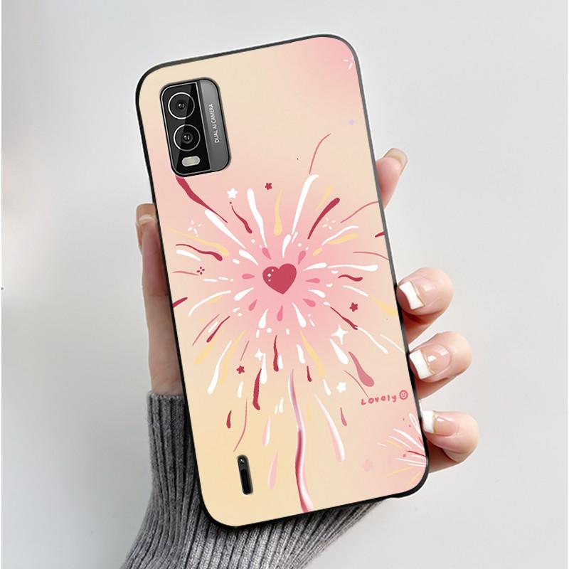 Cute Case For Nokia C210 / Nokia C300 4G Fundas Printing Shell Protective Cover Soft Silicone Cartoon Phone Casing Coque Capa