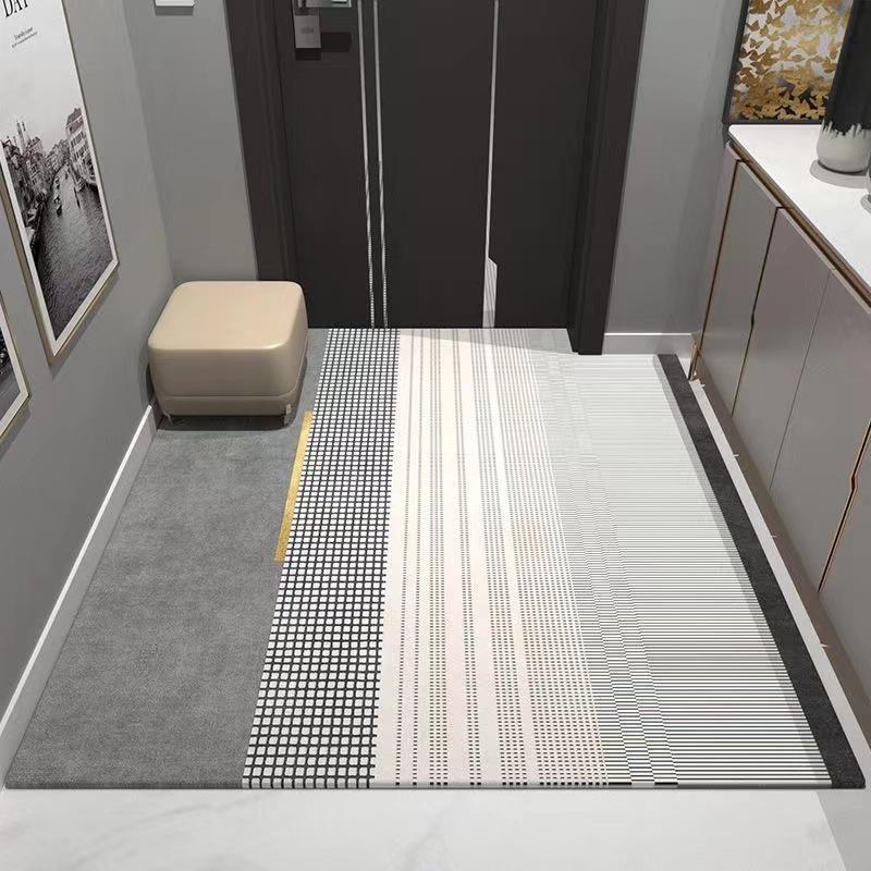 Luxury Printed Entrance Doormat: Dirt-Resistant Household Foyer Pad