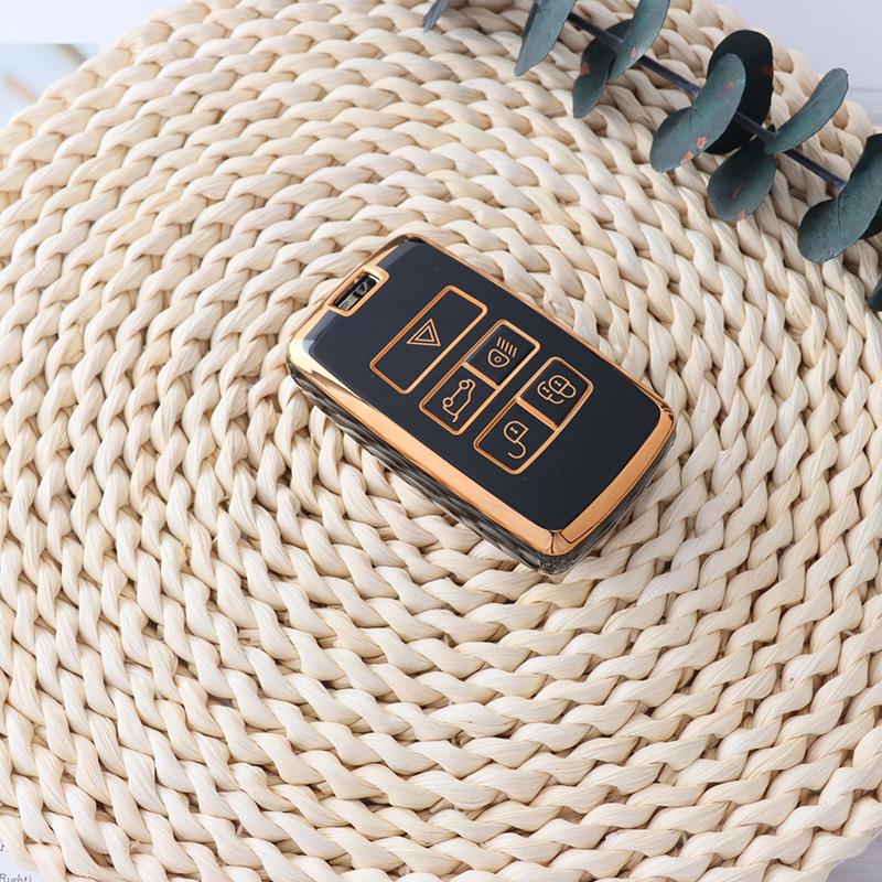 Soft Tpu Car Key Case For Land Rover Range Rover Sport Evoque Velar Discovery 5 Jaguar Xe Xf E-Pace F-Pace A9 A8 X8 Xj Xfl Xjl