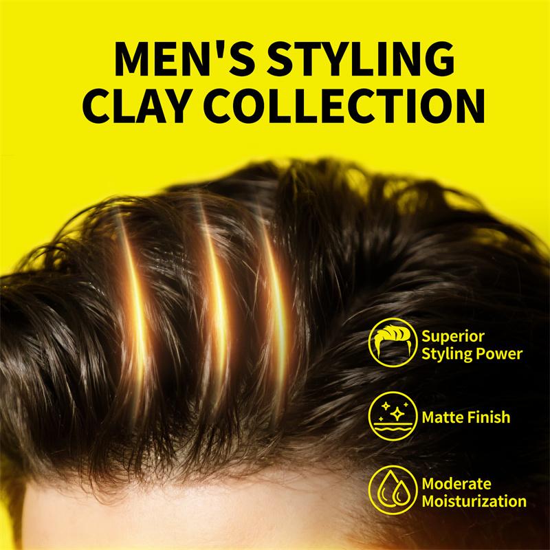 SEVICH 80 g Haarstyling-Matte-Haar-Ton. Dauerhafter Stereotyp-Matt-Ton, starker Halt, einfache Reinigung, praktisch und glatt