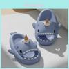 Ice Cream Shark Slippers For Men Women Summer Thick Sole Antislip Shock Absorption Comfortable